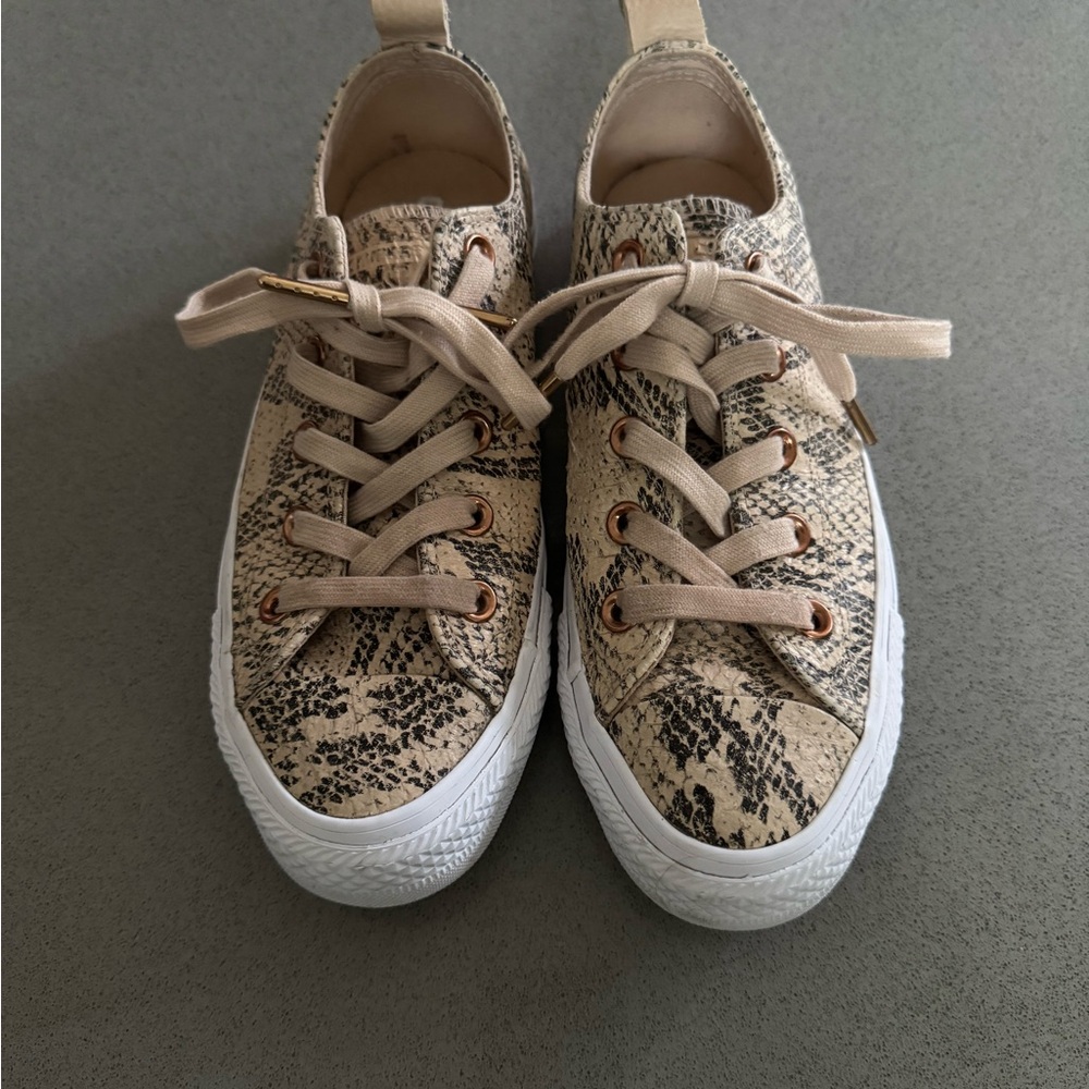 Converse Snake Print Sneakers - Picture 2 of 10